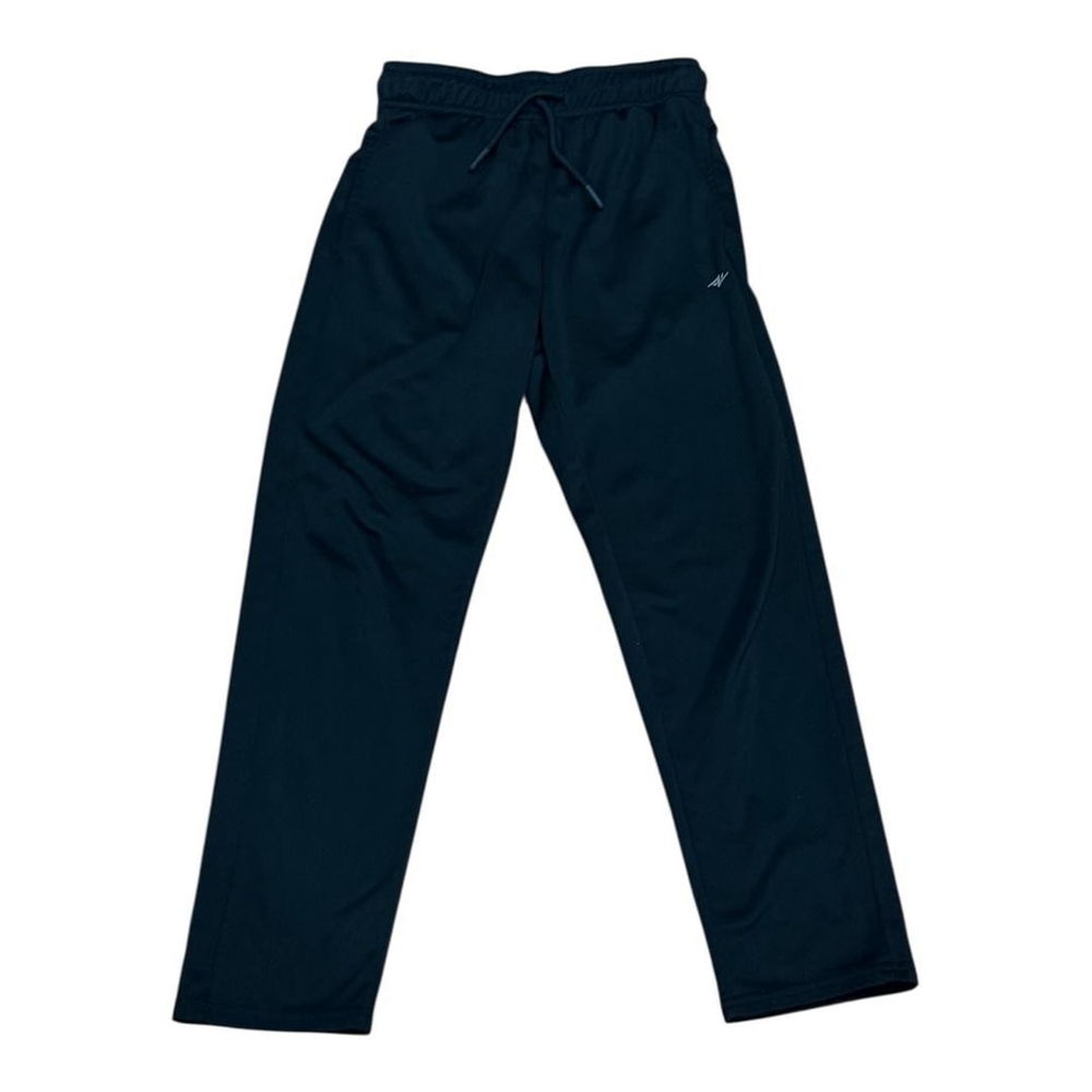 Athletic Works Pants Youth Large 10-12 Black Polyester Athletic Track Drawstring